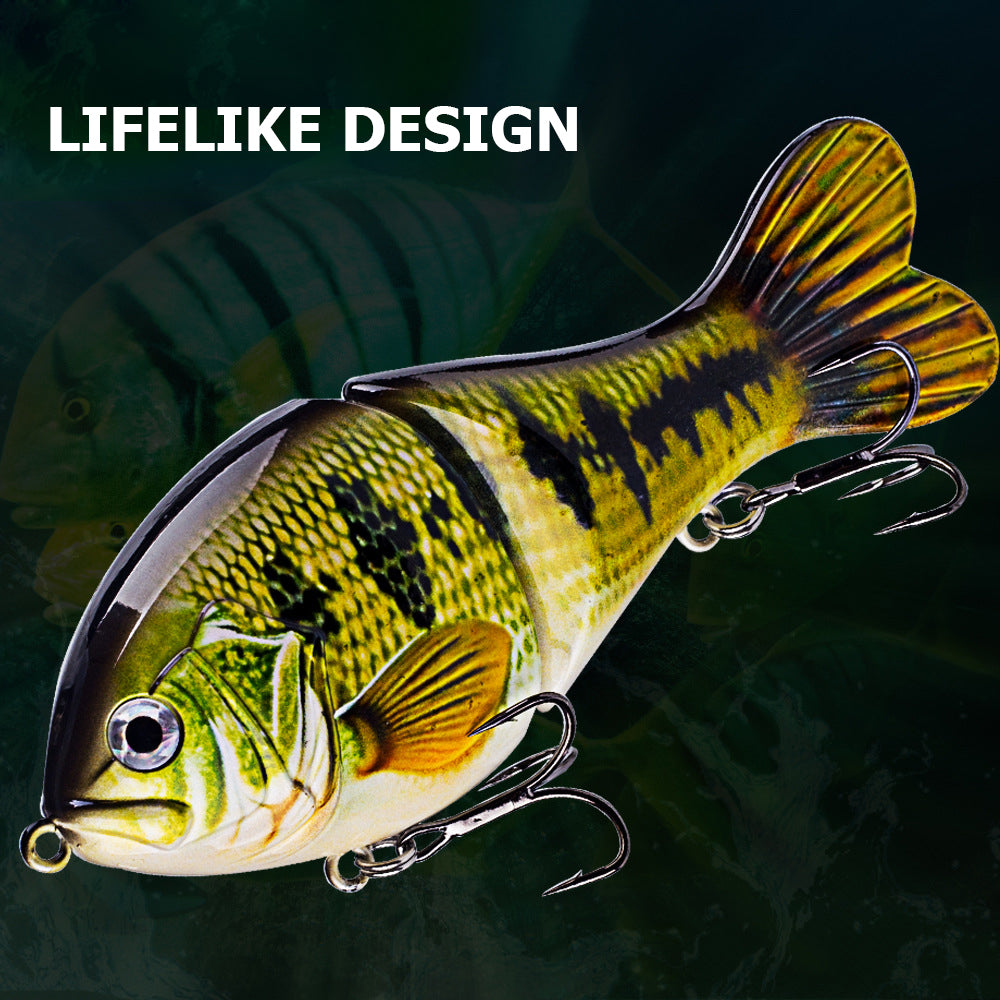 HERCULES 5.12" Multi Jointed Cute Fishing Lure Swimbaits HERCULES