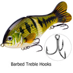 HERCULES 5.12" Multi Jointed Cute Fishing Lure Swimbaits HERCULES