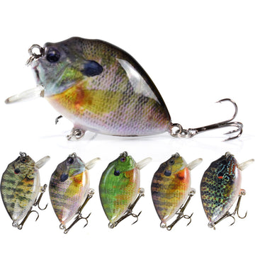 HERCULES 2.36" Crankbait Shallow Crank Lure Fishing Lures