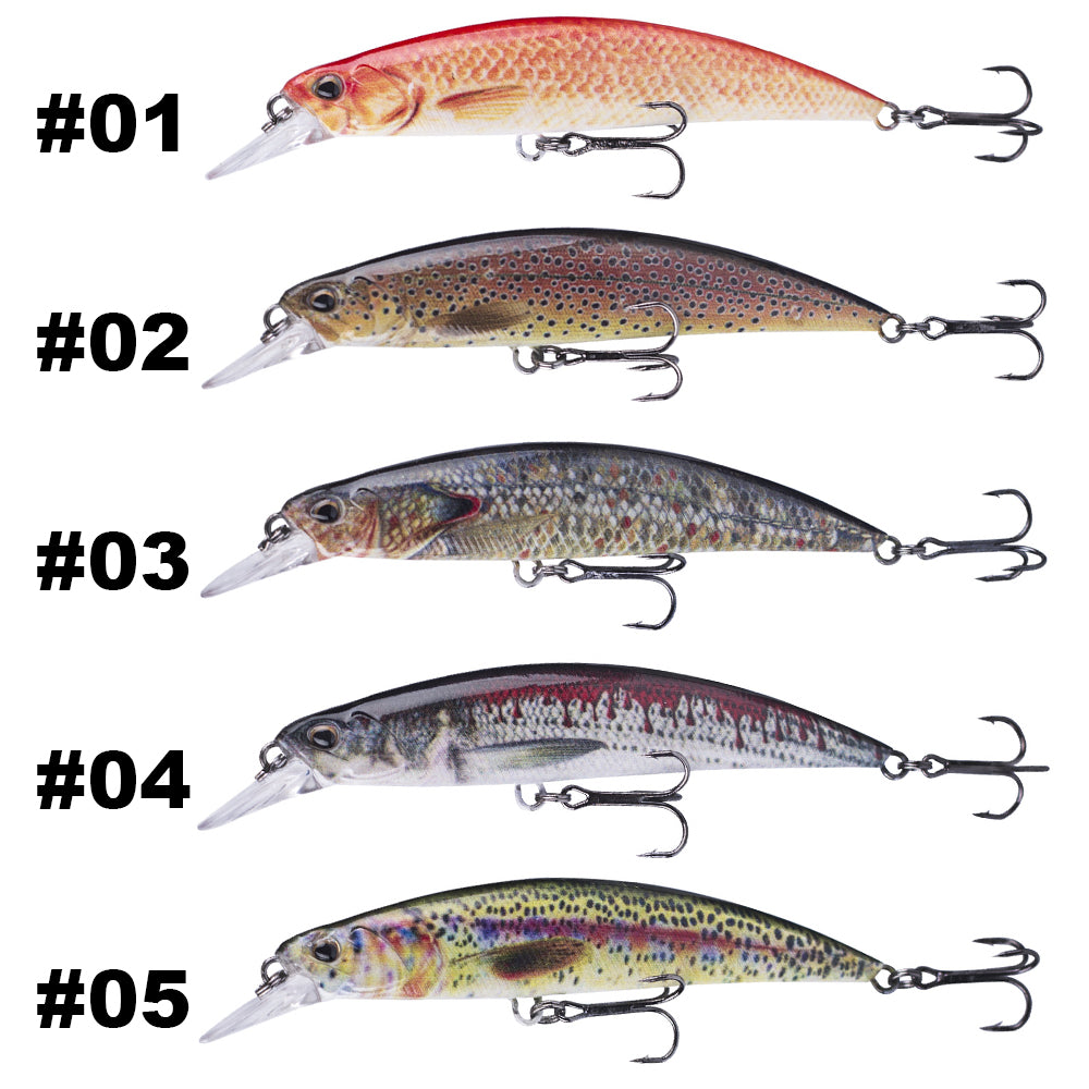 HERCULES Minnow Lure Baits 11cm 15.5g Fishing Lure Box of 3PCS HERCULES