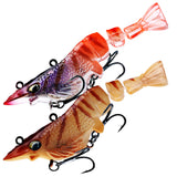 HERCULES Multi-jointed Hard Lure Shrimp Swimbait Fishing Lure Hercules Fishing Tackle