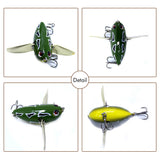 2.36" Topwater Hard Bait Wobbler Bee Popper Fishing Lures HERCULES