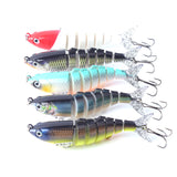 HERCULES 4.33" Multi-jointed Sinking Fishing Lure HERCULES