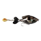 3.74" Topwater Fishing Lure with Rotating Tail and Sequin HERCULES