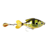 3.74" Topwater Fishing Lure with Rotating Tail and Sequin HERCULES