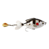 3.74" Topwater Fishing Lure with Rotating Tail and Sequin HERCULES