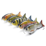 HERCULES 4.5" Multi Jointed Swimbaits Fishing Lure HERCULES