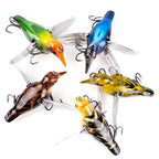 Winged Topwater Fishing Lure – Foldable Prop Wings Surface Bait HERCULES