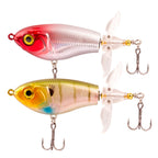 HERCULES Topwater Fishing Lures with Double Floating Rotating Tails HERCULES