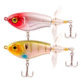 HERCULES Topwater Fishing Lures with Double Floating Rotating Tails HERCULES