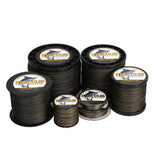 HERCULES 100M-2000M Camouflage 6lb-100lb PE Braided Fishing Line 4 Strands HERCULES