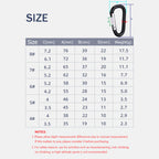 D-Ring Carabiner Clips Aluminum Alloy Gear Hooks Pack of 10 HERCULES