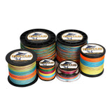 HERCULES 100M-2000M Multicolor 6lb-100lb PE Braided Fishing Line 4 Strands HERCULES