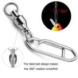 Fishing Coastlock Snap Swivels – Quick Change Lure Connectors Hercules Fishing Tackle