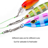 Fishing Coastlock Snap Swivels – Quick Change Lure Connectors Hercules Fishing Tackle