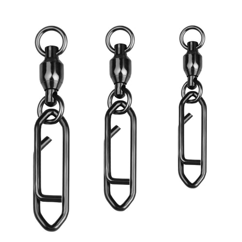 Fishing Coastlock Snap Swivels – Quick Change Lure Connectors Hercules Fishing Tackle