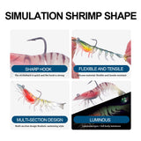 HERCULES Soft Lure Shrimp Swimbait Lead-wrapped Lure Hercules Fishing Tackle