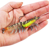 HERCULES Soft Lure Shrimp Swimbait Lead-wrapped Lure Hercules Fishing Tackle