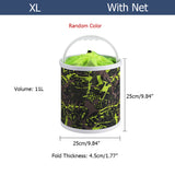Collapsible Canvas Fishing Bucket Water Bucket HERCULES