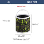 Collapsible Canvas Fishing Bucket Water Bucket HERCULES