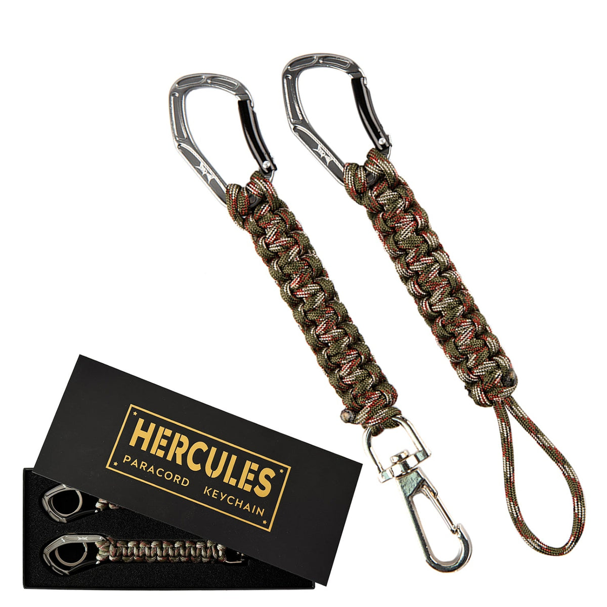 HERCULES Paracord Keychain Set HERCULES