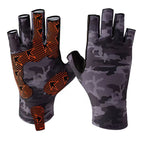 Quick-Dry Lightweight Fishing Gloves Half Finger HERCULES