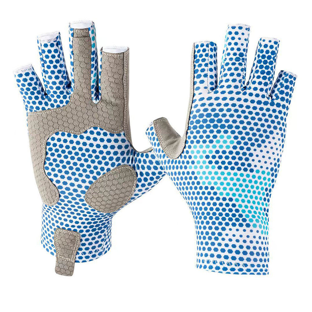 Quick-Dry Lightweight Fishing Gloves Half Finger HERCULES