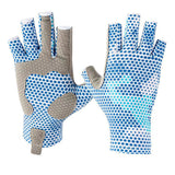 Quick-Dry Lightweight Fishing Gloves Half Finger HERCULES
