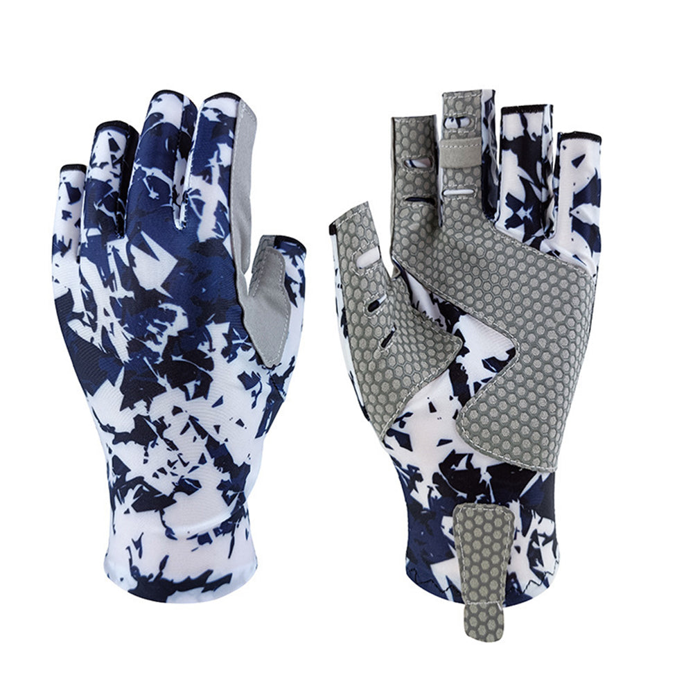 Quick-Dry Lightweight Fishing Gloves Half Finger HERCULES