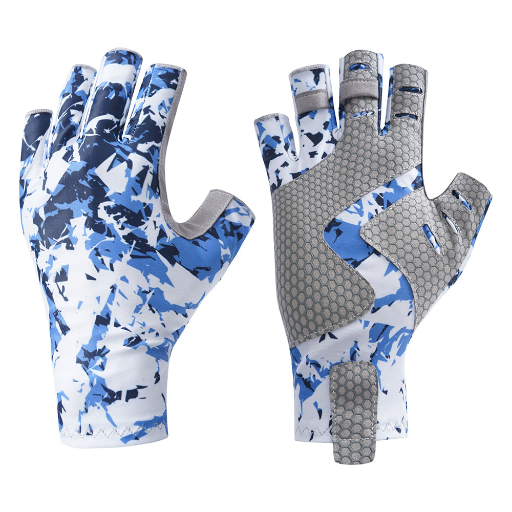 Quick-Dry Lightweight Fishing Gloves Half Finger HERCULES