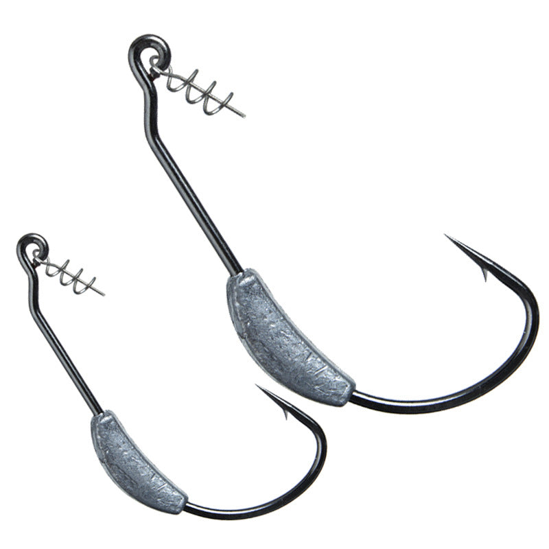 Weighted Swimbait Hooks with Twist Lock, Pack of 20pcs HERCULES