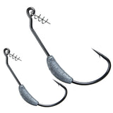 Weighted Swimbait Hooks with Twist Lock, Pack of 20pcs HERCULES