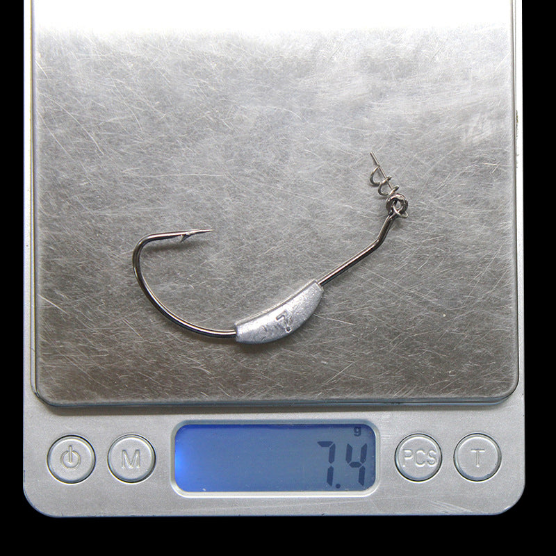 Weighted Swimbait Hooks with Twist Lock, Pack of 20pcs HERCULES