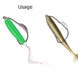Weighted Swimbait Hooks with Twist Lock, Pack of 20pcs HERCULES