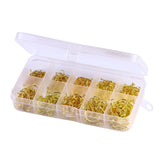 Barbed Iseni Fishing Hooks – Gold/Black, 100/500PCS