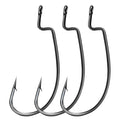 HERCULES EWG Worm Hooks with Holes 50pcs Soft Bait Fishing Hooks HERCULES
