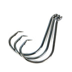 High Carbon Steel Single Hooks Black Nickel Eagle Beak Fishing Hooks HERCULES