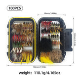 HERCULES Fly Fishing Flies Kit, Dry Flies, Wet Flies HERCULES SALE