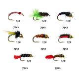 HERCULES Fly Fishing Flies Kit, Dry Flies, Wet Flies HERCULES SALE