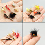 HERCULES Fly Fishing Flies Kit, Dry Flies, Wet Flies HERCULES SALE