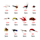 HERCULES Fly Fishing Flies Kit, Dry Flies, Wet Flies HERCULES SALE