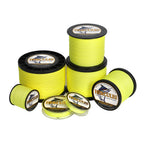 HERCULES 100M-2000M Fluorescent Yellow 6lb-100lb PE Braided Fishing Line 4 Strands HERCULES