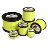 HERCULES 100M-2000M Fluorescent Yellow 10lb-300lb PE Braided Fishing Line 8 Strands HERCULES