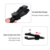 Camping Tent Guyline Clips, Wind Rope Clips, 10-Pack, 5kg Capacity HERCULES Fishing Tackle