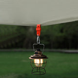 Camping Tent Guyline Clips, Wind Rope Clips, 10-Pack, 5kg Capacity HERCULES Fishing Tackle
