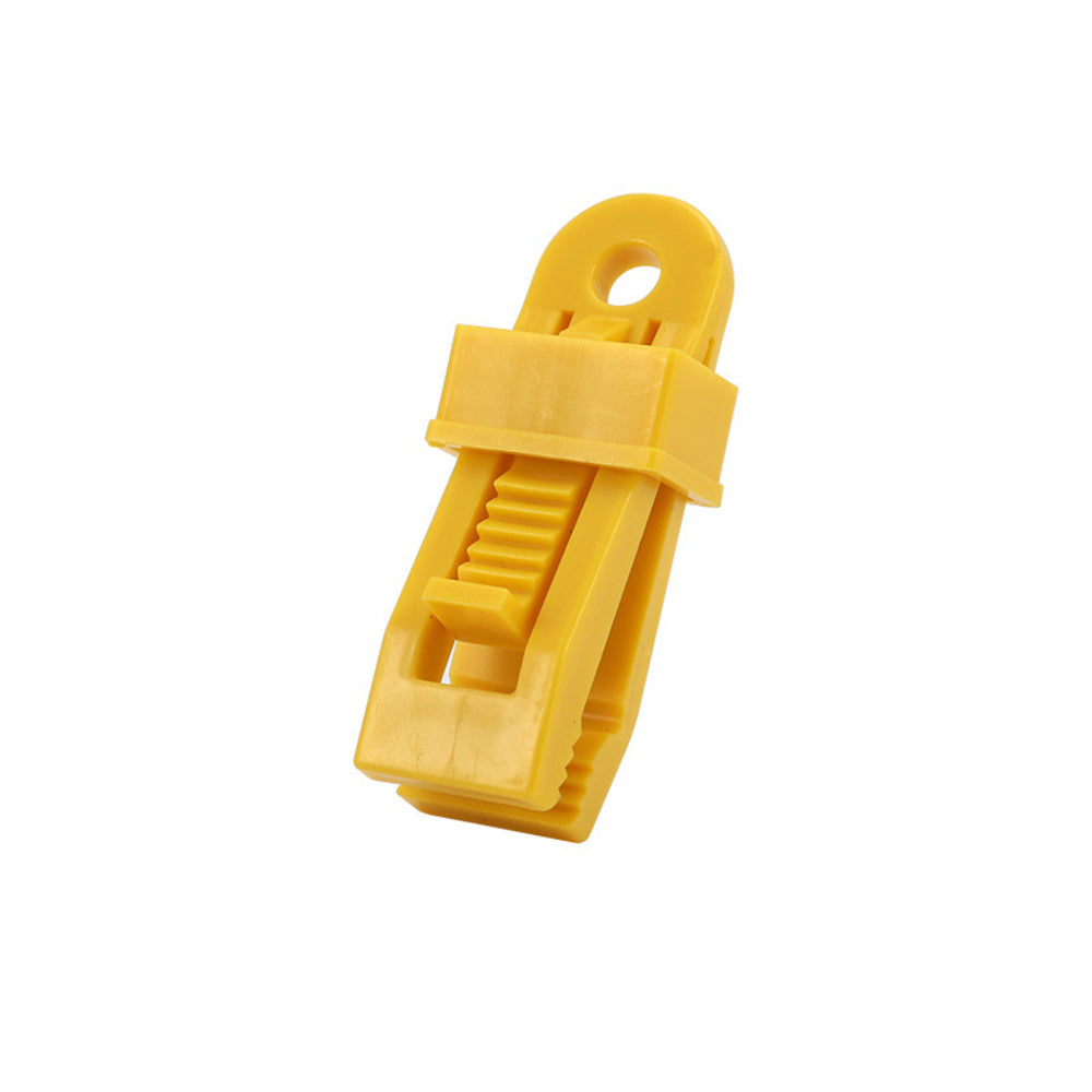 Camping Tent Guyline Clips, Wind Rope Clips, 10-Pack, 5kg Capacity HERCULES Fishing Tackle