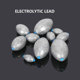 Plastic-Core Olive Inline Sinkers, 10g - 150g HERCULES