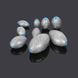 Plastic-Core Olive Inline Sinkers, 10g - 150g HERCULES
