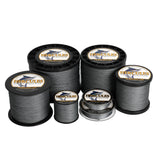 HERCULES 100M-2000M Grey 6lb-100lb PE Braided Fishing Line 4 Strands HERCULES
