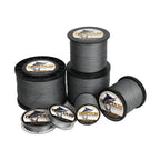 HERCULES 100M-2000M Grey 6lb-100lb PE Braided Fishing Line 4 Strands HERCULES